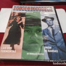 Cine: DVD MITOSDELCINE 3 PELICULAS - LAS DOS TORMENTAS-NAVAJO-UNIÓN DE BANDAS PRECINTADA