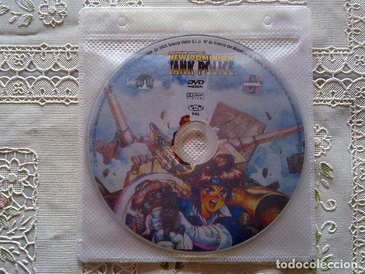 Cinema: NEW DOMINION TANK POLICE - S&Oacute;LO DISCO - ANIME