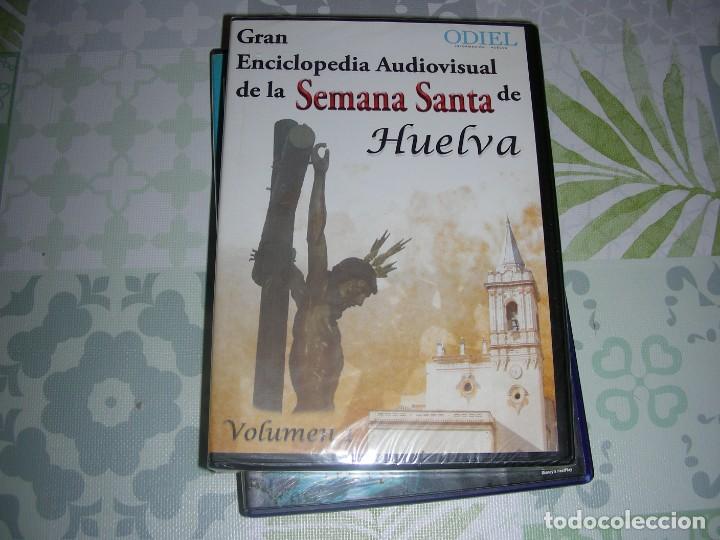 Cine: DVD GRAN ENCICLOPEDIA AUDIOVISUAL DE LA SEMANA SANTA DE HUELVA VOL 1 , NUEVO Y PRECINTADO