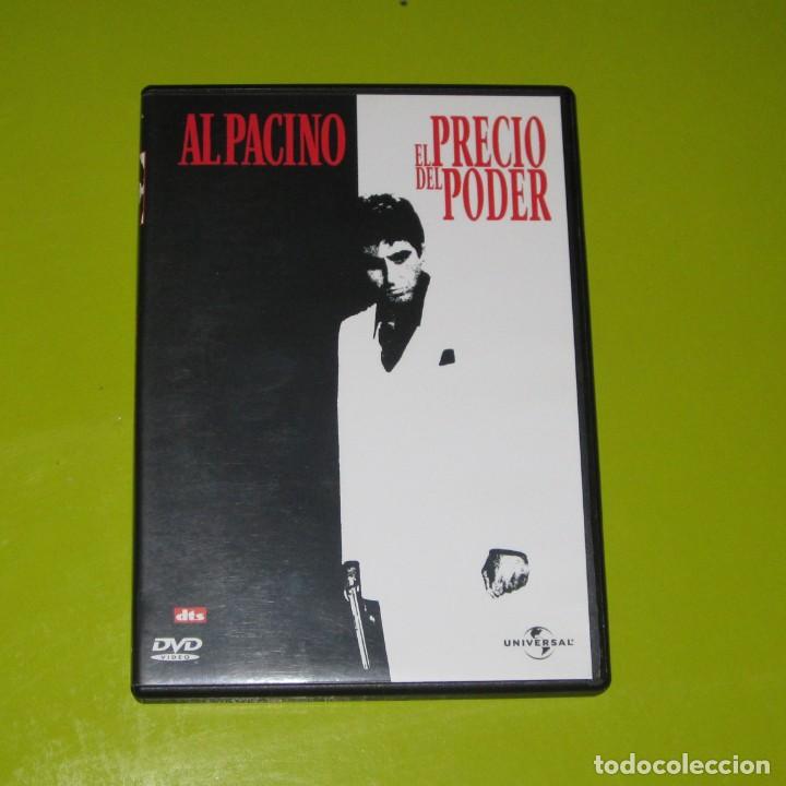 Cine: DVD.- EL PRECIO DEL PODER (SCARFACE) - AL PACINO - BRIAN DE PALMA - Foto 1