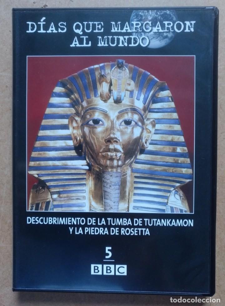 Cine: cine, dvd reportaje, egipto, descubrimiento tumba tutankamon y piedra roseta - bbc