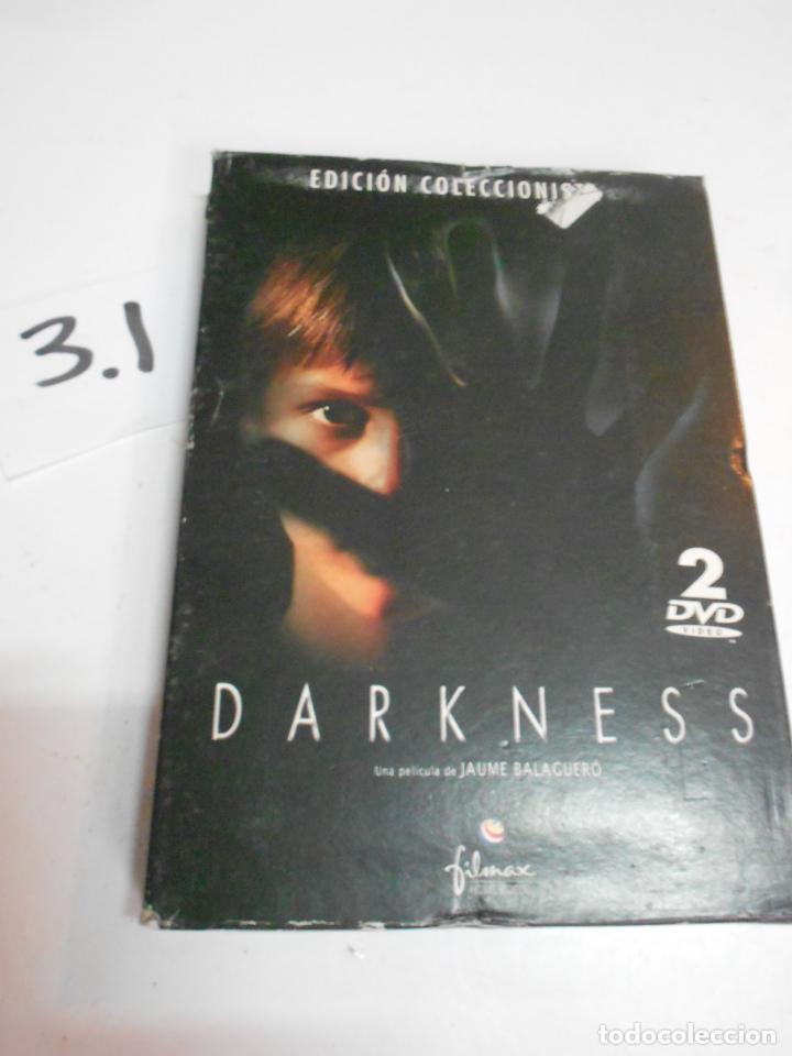 Cin&eacute;ma: ANTIGUA PELICULA DVD - DARKNESS (EDICION COLECCIONISTA CON POSTALES) - ENVIO INCLUIDO A ESPA&Ntilde;A