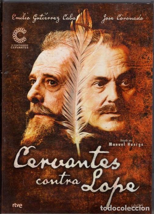 Cine: CERVANTES CONTRA LOPE DVD - REVISION DE UN ENFRENTAMIENTO, A CARGO DE DOS GRANDES ACTORES