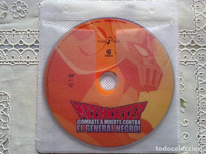 Cinema: MAZINKASER - &iexcl;COMBATE A MUERTE CONTRA EL GENERAL NEGRO! - S&Oacute;LO DISCO - ANIME