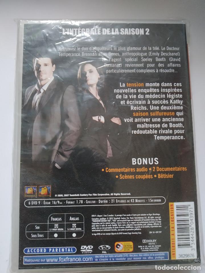 Cine: BONES SAISON 2 / VERSION FRANCESA E INGLESA (NUEVO PRECINTADO) - Foto 2