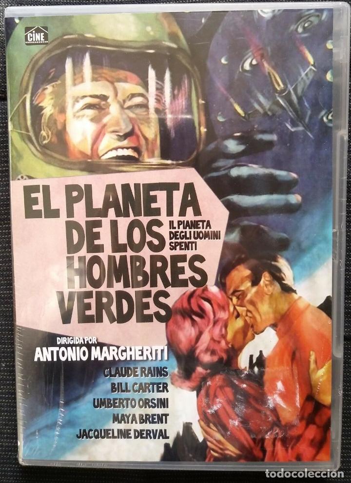 Cine: EL PLANETA DE LOS HOMBRES VERDES-IL PLANETA DEGLI UOMINI SPENTI - DVD NUEVO!!