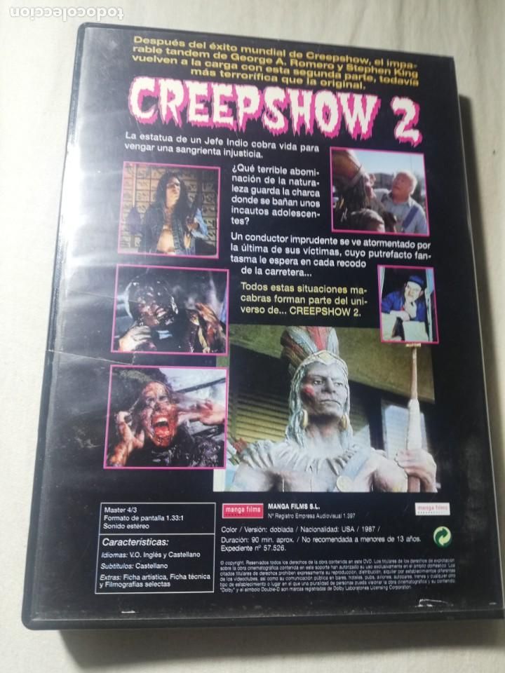 Cine: Creepshow 2. DVD. - Foto 2