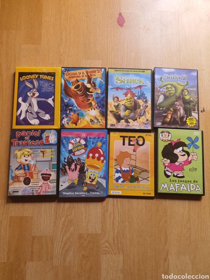 lote 20 dvd infantiles - Comprar Películas en DVD en todocoleccion