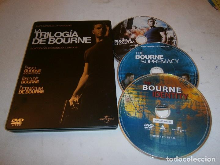 Cinema: LA TRILOGIA DE BOURNE EDICION COLECCIONISTA CAJA METALICA