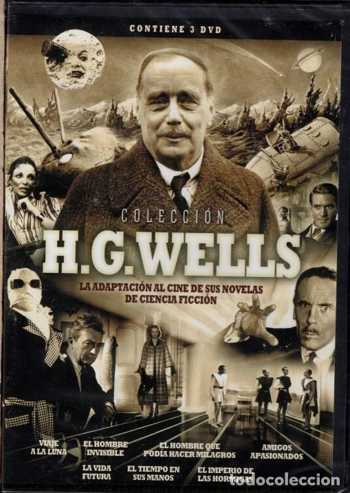 Cine: H.G.WELLS COLECCION DVD ( 3.DVD CON 7 PELICULAS ) VER DORSO CARATULA
