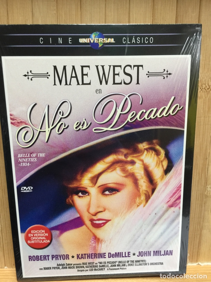 Kino: No es pecado ( VOSE ) DVD - Precintado -