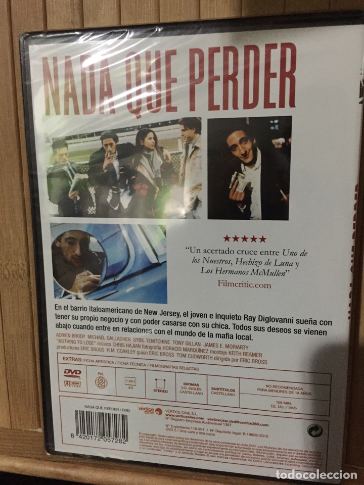 Cine: Nada que perder DVD - Precintado - - Foto 2