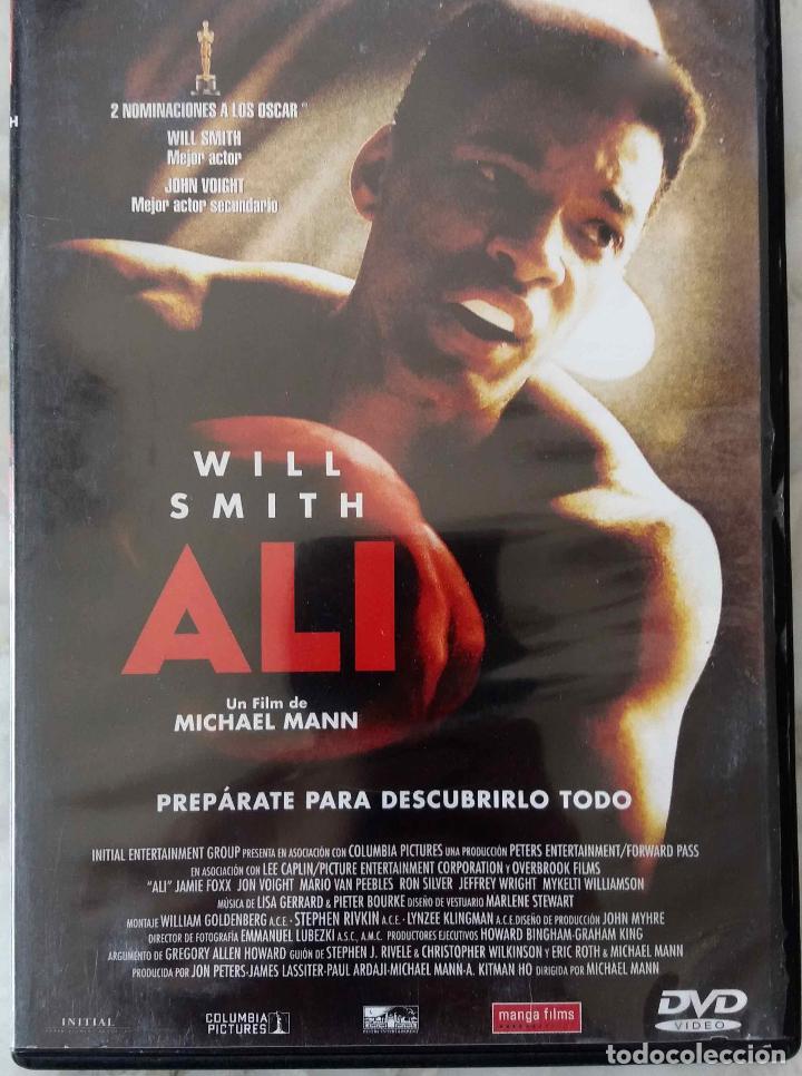 Cine: ALI. WILL SMITH, MICHAEL MANN. PEL&Iacute;CULA DVD - Foto 1