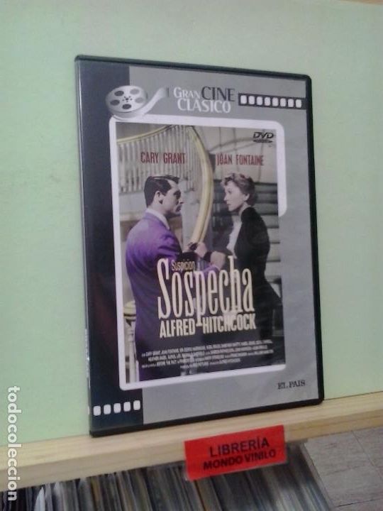 Cine: LMV - Suspicion (sospecha). Alfred Hitchcock -- DVD