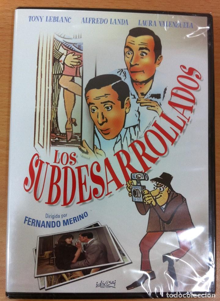 Cinema: DVD CINE COMEDIA - LOS SUBDESARROLLADOS (1968), CON ALFREDO LANDA Y LAURITA VALENZUELA. PRECINTADO