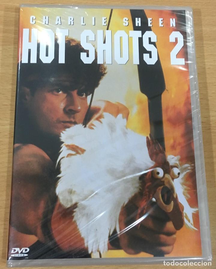 Cinema: DVD CINE ALGO TOLILLO - FILM DE COMEDIA HOT SHOTS 2 (1993). PRECINTADO