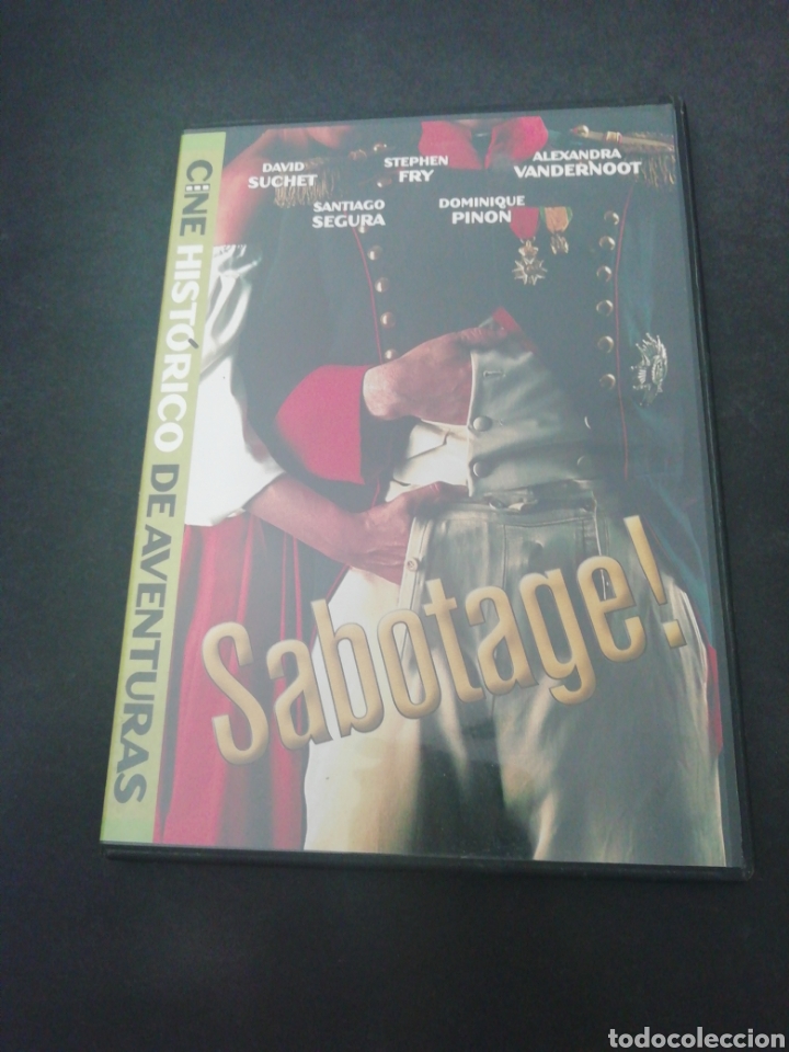Kino: DVS4 sabotage -DVD SEGUNDAMANO TAPA FINA