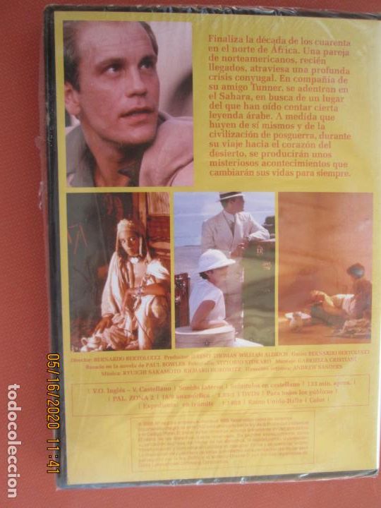 Cine: EL CIELO PROTECTOR - BERNARDO BERTOLUCCI - DVD - PRECINTADO. - Foto 2