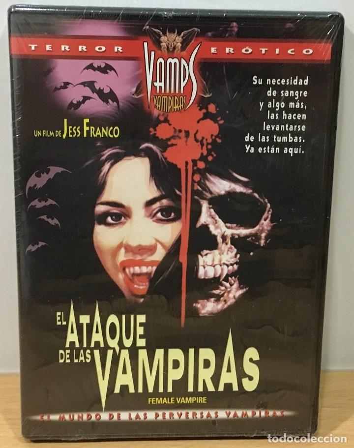 Cin&eacute;ma: DVD CINE DE TERROR ER&Oacute;TICO DE JESS FRANCO - EL ATAQUE DE LAS VAMPIRAS (1973). PRECINTADO