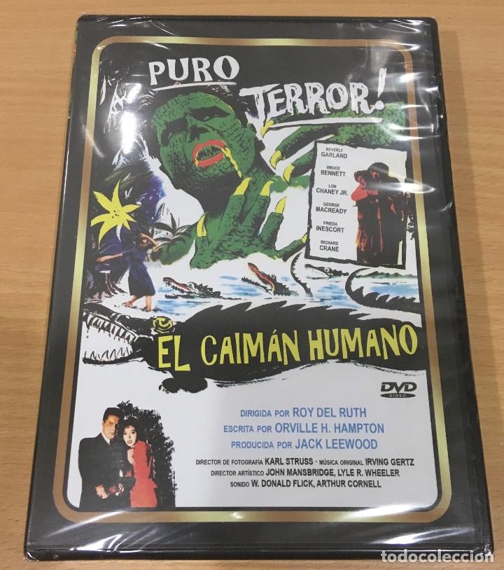 Kino: DVD CINE DE TERROR CL&Aacute;SICO - EL CAIM&Aacute;N HUMANO / THE ALLIGATOR PEOPLE (1959). PRECINTADO