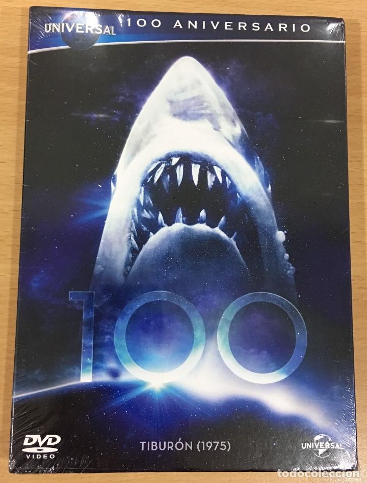 Cine: DVD CINE EDICI&Oacute;N 2 DISCOS DEL 100 ANIVERSARIO DE LA UNIVERSAL - TIBUR&Oacute;N / JAWS (1975). PRECINTADO