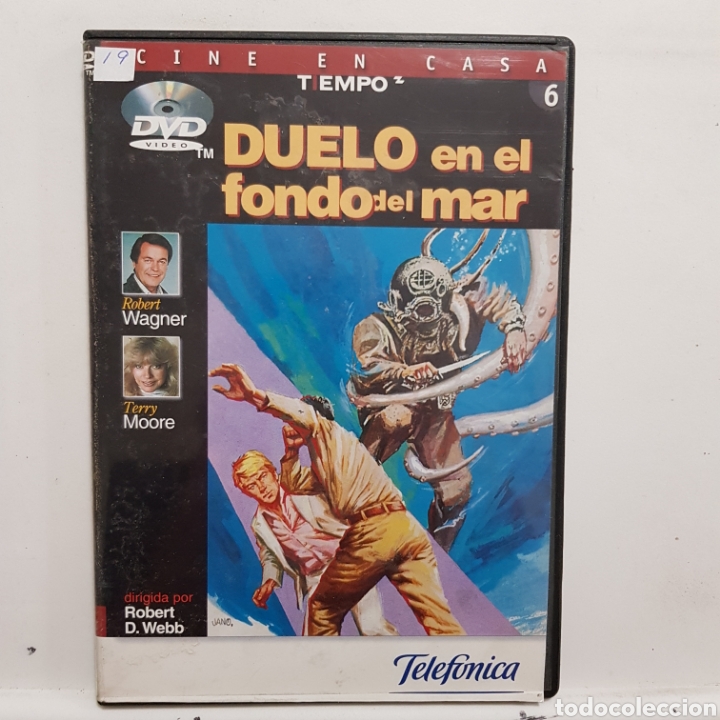 Cinema: DVR.19 duelo en el fondo del mar DVD METIDO EN SLIM CON SLICOVER RECORTADO