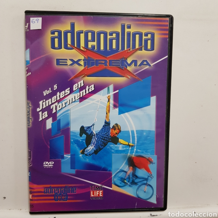 Cinema: DVR.69 adrenalina DVD METIDO EN SLIM CON SLICOVER RECORTADO