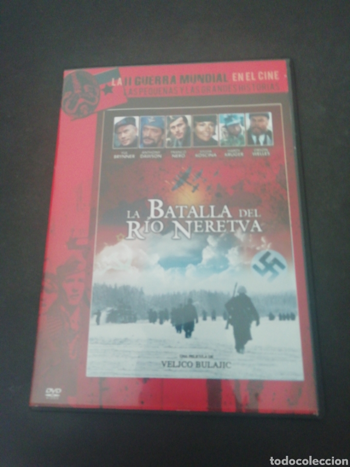 Cinema: Dvs6- la batalladel rio neretva -dvd segundamano tapa fina