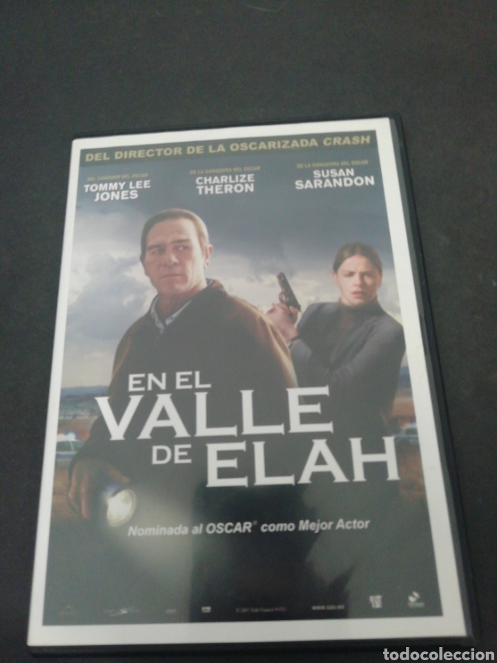 Cin&eacute;ma: Dvs10- en el valle dd elah -dvd segundamano tapa fina