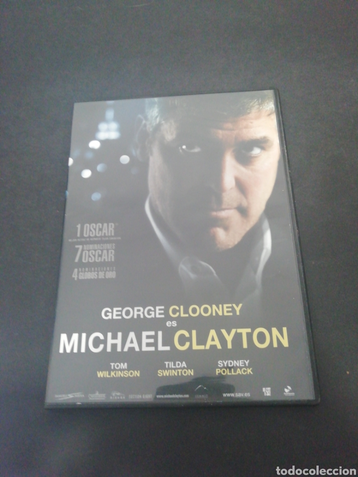 Cinema: Dvs9- michael clayton -dvd segundamano tapa fina