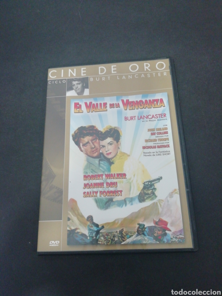 Cinema: Dvs12- el valle de lavenganza -dvd segundamano tapa fina