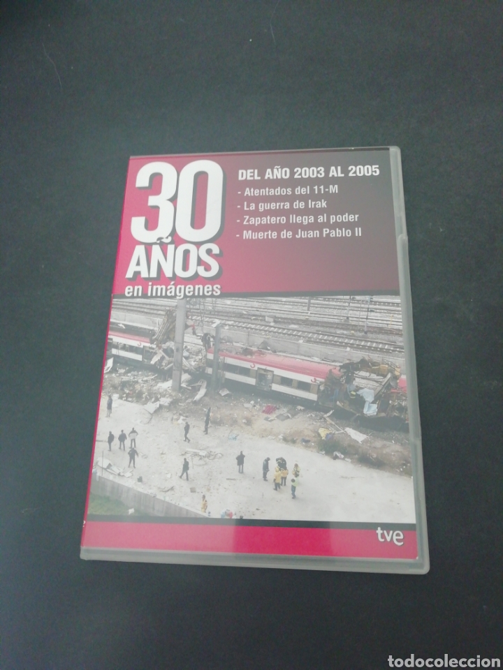 Cinema: Dvs12- 30 a&ntilde;os en imagenes del a&ntilde;o 2003 al 2005 -dvd segundamano tapa fina
