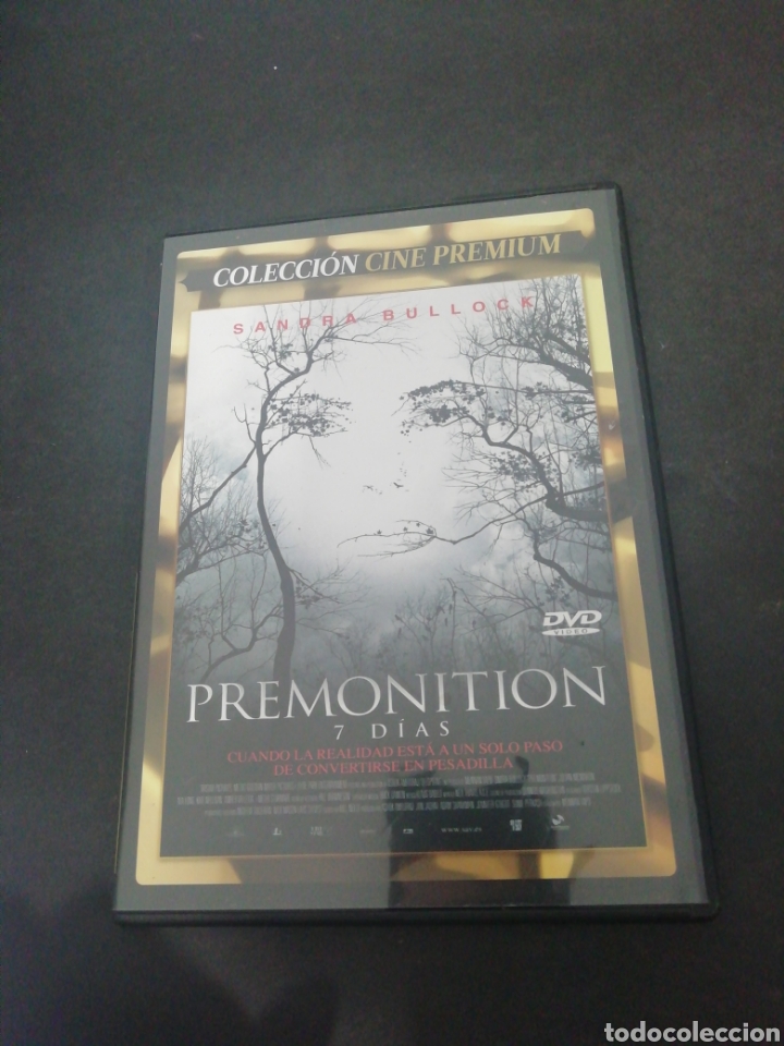 Cinema: Dvs12- premonition 7 dias -dvd segundamano tapa fina