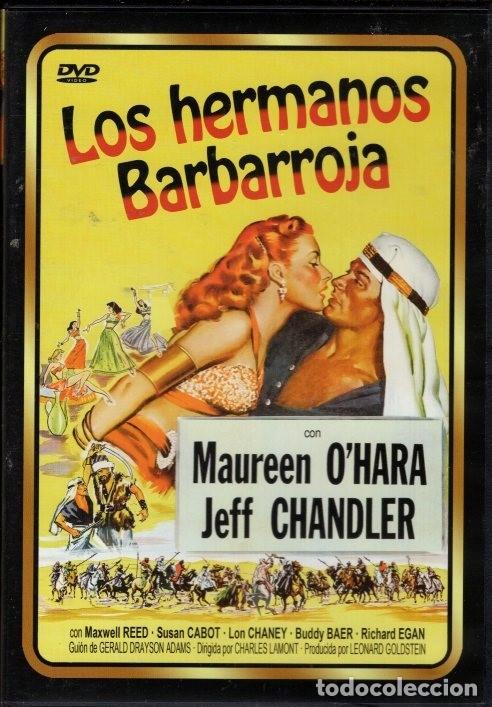 Kino: LOS HERMANOS BARBARROJA DVD (MAUREEN O&acute;HARA) - UNA PAREJA ENAMORADA FRENTE A UN BARBARO BEDUINO