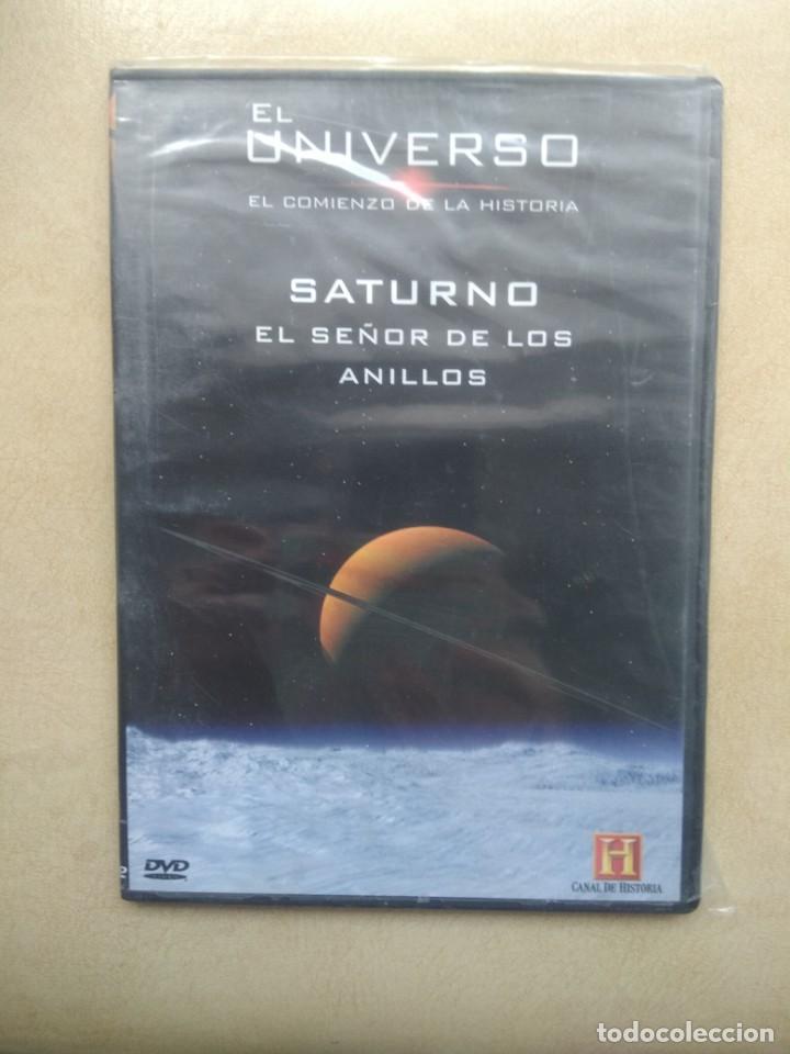 Cine: Documental dvd el universo, el comienzo de la historia, saturno el se&ntilde;or de los anillos