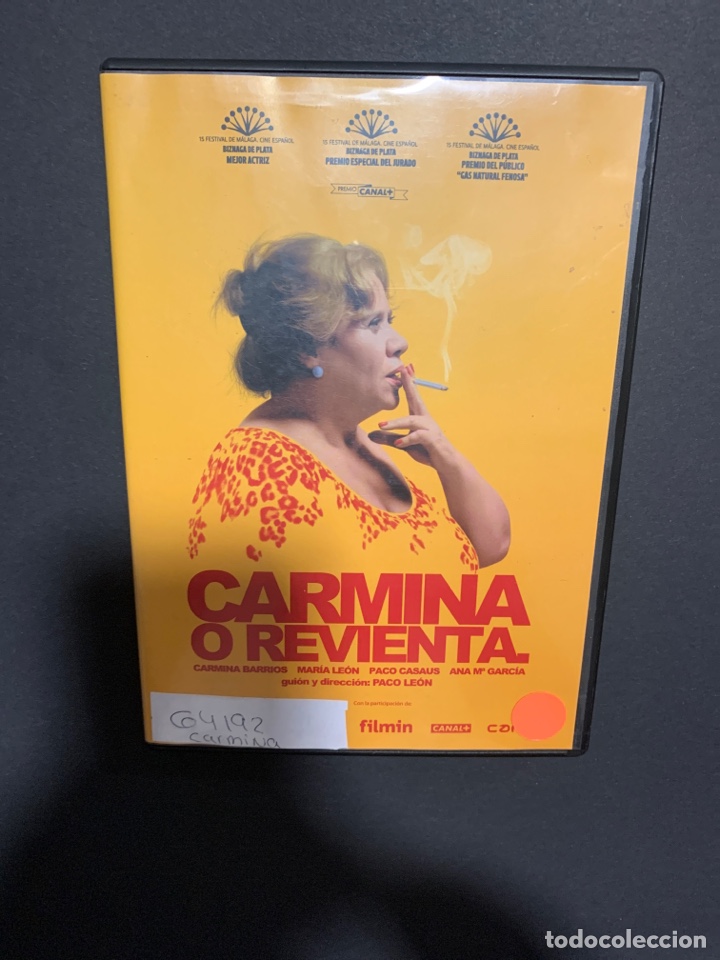 Cine: (V115) CARMINA O REVIENTA ( dvd procedente v&iacute;deoclub )