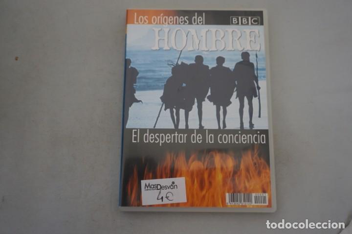 Cin&eacute;ma: (10-B7) - 1 x DVD / LOS ORIGENES DEL HOMBRE, EL DESPERTAR DE LA CONCIENCIA / BBC
