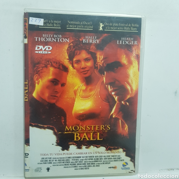Cine: DVR.239 monster's ball DVD METIDO EN SLIM CON SLICOVER RECORTADO