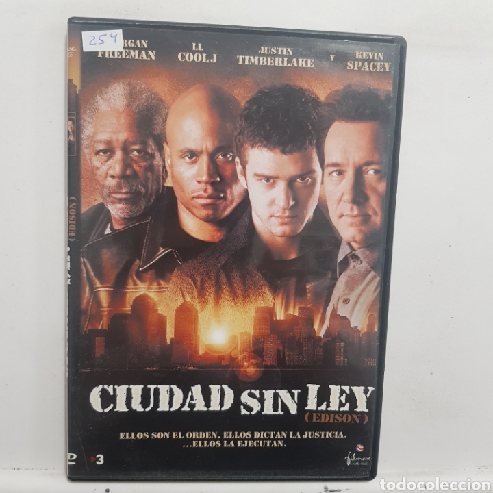 Cine: DVR.254 ciudad sin ley DVD METIDO EN SLIM CON SLICOVER RECORTADO
