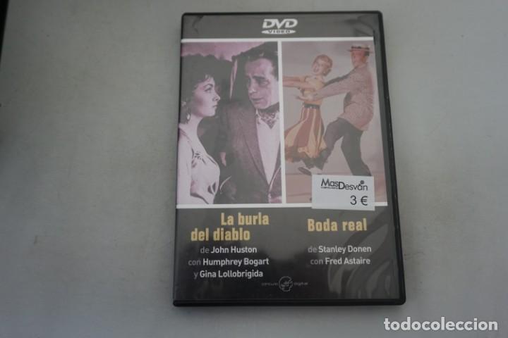 Kino: (6-B7) - 1 x DVD / 2 PELICULAS: LA BURLA DEL DIABLO, BODA REAL