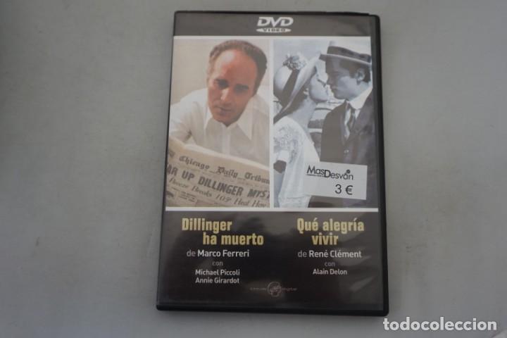 Kino: (6-B7) - 1 x DVD / 2 PELICULAS: DILLINGER HA MUERTO, QUE ALEGRIA VIVIR