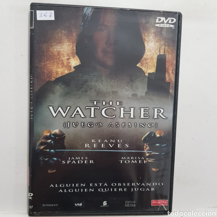 Cinema: DVR.367 the watcher &nbsp; DVD METIDO EN SLIM CON SLICOVER RECORTADO