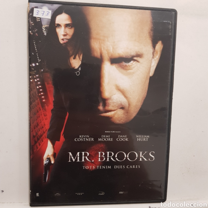 Cine: DVR.373 mr.brooks &nbsp; DVD METIDO EN SLIM CON SLICOVER RECORTADO