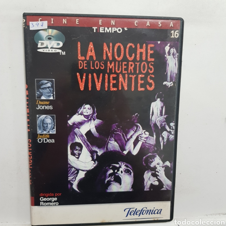 Cine: DVR.397 la noche de los muertos vivientes &nbsp; DVD METIDO EN SLIM CON SLICOVER RECORTADO