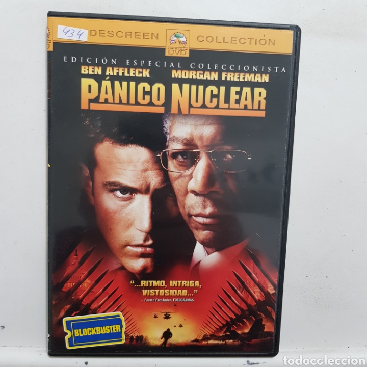 Cinema: DVR.434 p&aacute;nico nuclear DVD METIDO EN SLIM CON SLICOVER RECORTADO