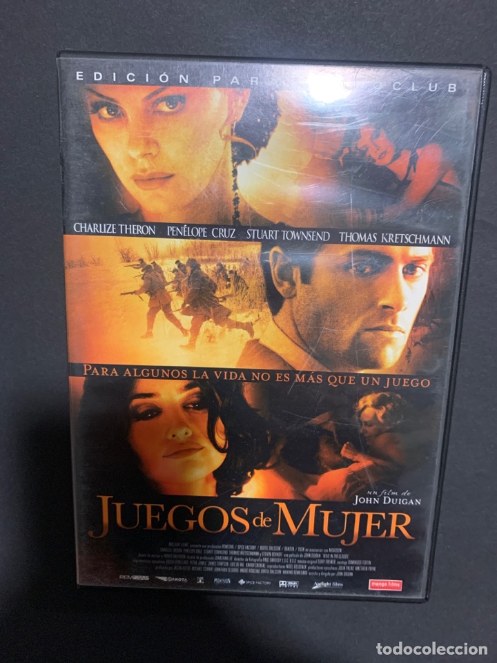 Cine: (V109) JUEGOS DE MUJER ( dvd procedente v&iacute;deoclub )