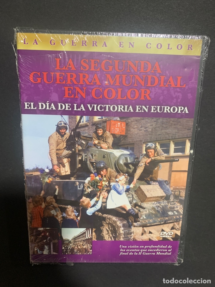 Kino: (S57) LA SEGUNDA GUERRA MUNDIAL EN COLOR ( dvd Segunda mano )