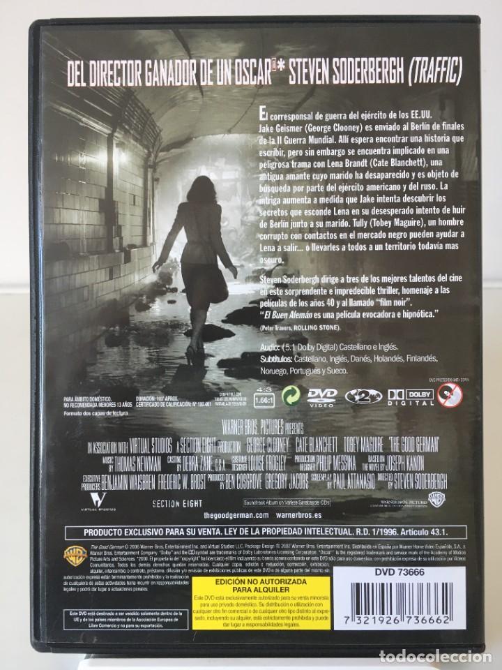 Cine: Pel&iacute;culas. DVD. EL BUEN ALEM&Aacute;N. STEVEN SODERBERGH - Foto 2
