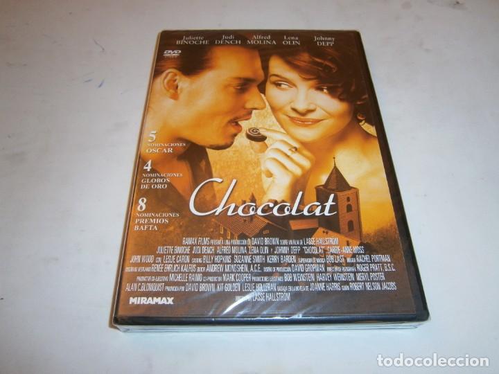 Cine: CHOCOLAT DVD NUEVO Y PRECINTADO JULIETTE BINOCHE JOHNNY DEEP