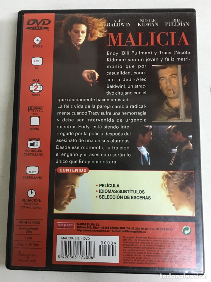 Cine: DVD MALICIA - Foto 3